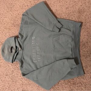 Fear of God Essentials Sage Hoodie
